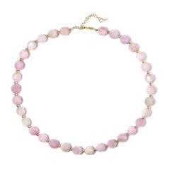 Collier en argent et Kunzite