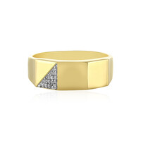 Bague pour homme en argent et Zircon