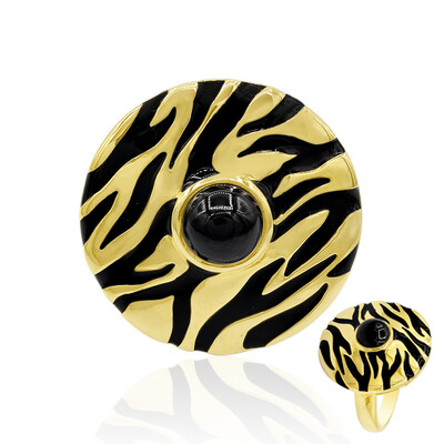 Bague en argent et Onyx noir
