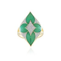 Bague en argent et Zircon (Adela Silber)