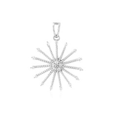 Pendentif en argent et Zircon