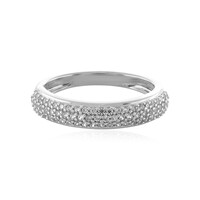 Bague en argent et Zircon