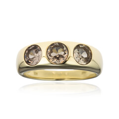 Bague en or et Diaspore à couleur changeante (CUSTODANA)