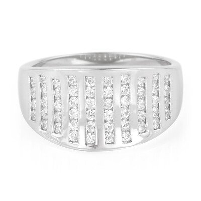 Bague en argent et Zircon