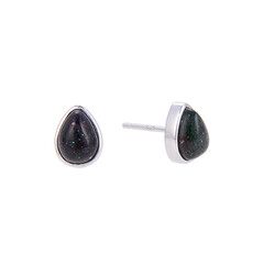 Boucles d'oreilles en argent et Opale du Honduras