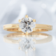 Bague en argent et Zircon