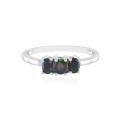 Bague en argent et Opale Mezezo