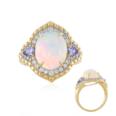 Bague en or et Opale Welo (Adela Gold)
