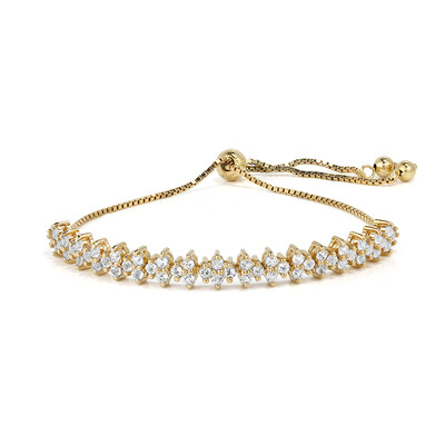 Bracelet en argent et Topaze blanche