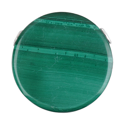 Pendentif en argent et Malachite (MONOSONO COLLECTION)