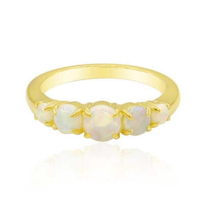 Bague en or et Opale de Coober Pedy (Mark Tremonti)