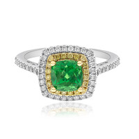 Bague en or et Grenat Tsavorite AAA (CIRARI)