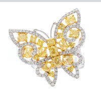 Bague en or et Diamant SI2 jaune (CIRARI)