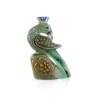 Figurine et Aventurine verte