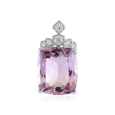 Pendentif en argent et Amétrine d'Anahi