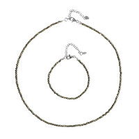 Parure en argent et Marcassite