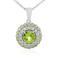 Collier en argent et Péridot