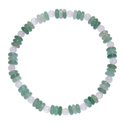 Bracelet et Aventurine verte