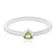 Bague en argent et Péridot