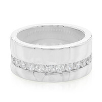 Bague en argent et Zircon