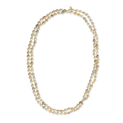 Collier en argent et Perle de culture d'eau douce (TPC)