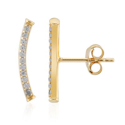 Boucles d'oreilles en argent et Zircon