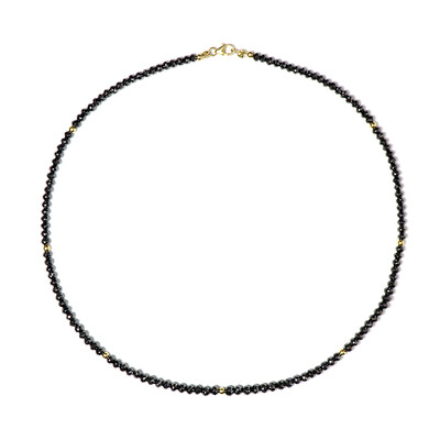 Collier en or et Diamant noir (Annette)