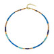 Collier en argent et Saphir bleu de Madagascar (Riya)