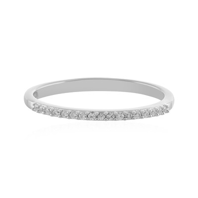 Bague en argent et Zircon