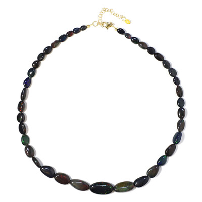 Collier en argent et Opale Mezezo