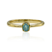 Bague en or et Grandidierite (AMAYANI)