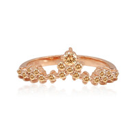 Bague en or et Diamant rose de France SI1 d'Argyle 