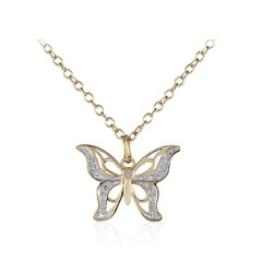 Collier en argent et Diamant I3 (I)