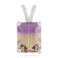 Pendentif en argent et Amétrine