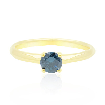 Bague en or et Diamant SI2 bleu (de Melo)