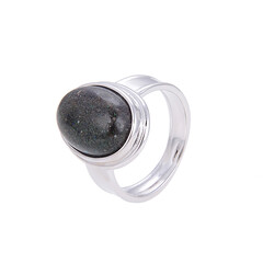 Bague en argent et Opale du Honduras