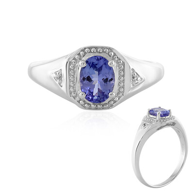Bague en argent et Tanzanite