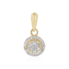 Pendentif en argent et Diamant I2 (I)