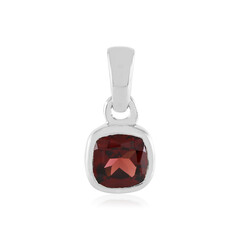 Pendentif en argent et Grenat du Mozambique