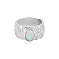 Bague en argent et Opale Welo (SAELOCANA)