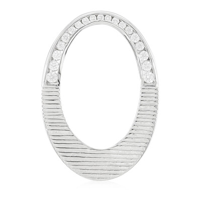 Pendentif en argent et Zircon (MONOSONO COLLECTION)