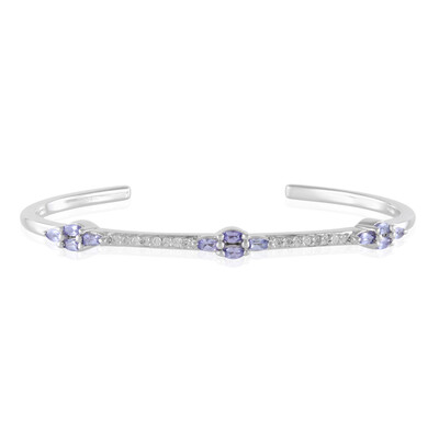 Bracelet en argent et Tanzanite