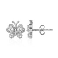 Boucles d'oreilles en argent et Zircon