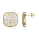 Boucles d'oreilles en argent et Zircon (Adela Silber)