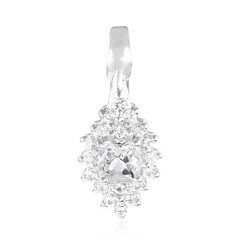 Pendentif en argent et Goshénite