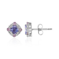 Boucles d'oreilles en or et Tanzanite
