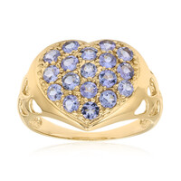 Bague en or et Tanzanite