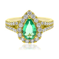 Bague en or et Emeraude de Colombie (CIRARI)