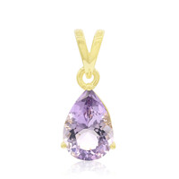 Pendentif en or et Scapolite pourpre