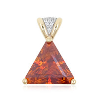Pendentif en or et Sphalérite (AMAYANI)